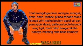 KAYAWOTO - WAGA RIMIN (lyrics)