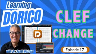 Clef Change in Dorico