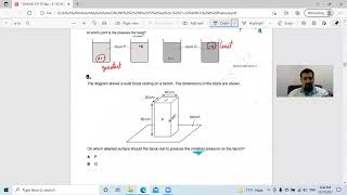 online class part 2: Pressure IGCSE Physics by: Dr. Ahmad Al Faris