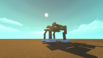 ATAT Walker Scrap Mechanic prototype