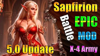 Update 5.0 - Sapfirion Epic Battle ! - Warhammer 3 - Обзор Мода