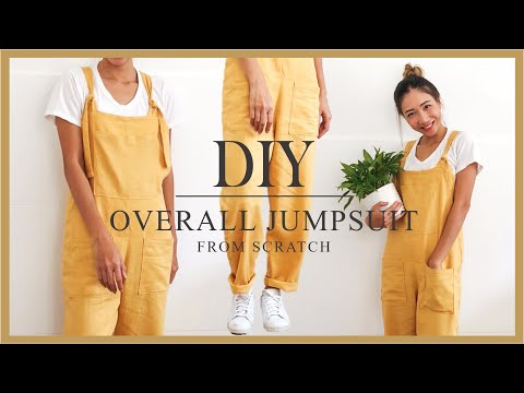 DIY Overall jumpsuit from scratch - Step by step