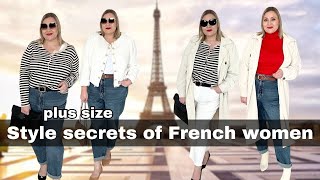 Style secrets of the French Parisian woman | Plus size fashion