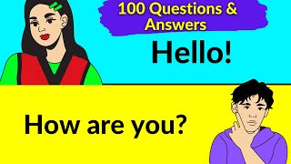 100 Essential English Questions & Answers for Beginners | Speaking Practice ✅