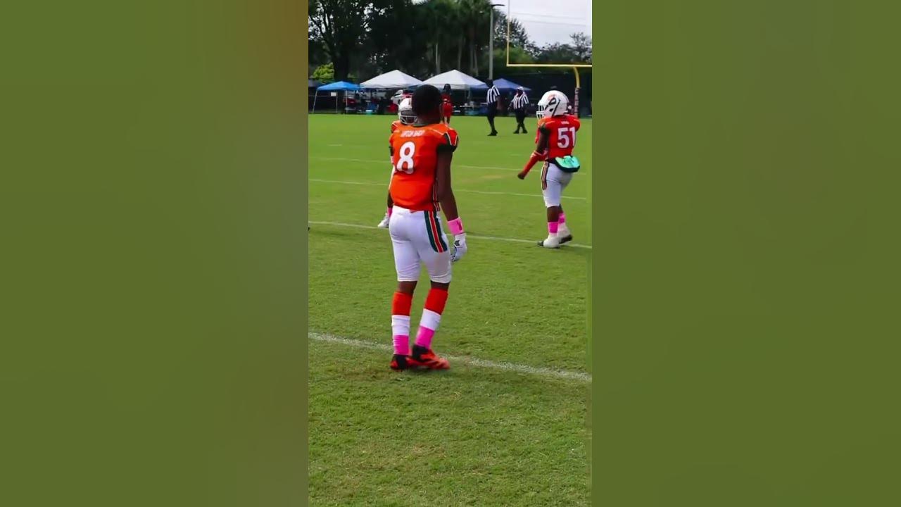 Canes vs kendall 2023 8ufootball ayfl football touchdown fyp 