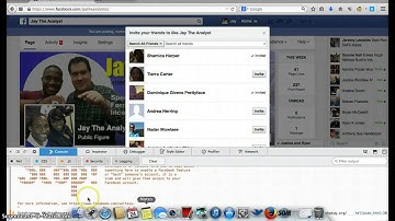How To Invite All Friends To Your Facebook Fan Page In Firefox 2014