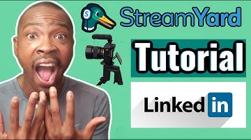 How To Go Live On Linkedin For Video | Streamyard Tutorial 2020 | Review || Adam Shelton