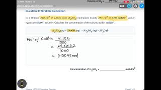 Molar calculation involving aqueous solution MADE EASY!!! | Edexcel & CAIE IGCSE Chemistry