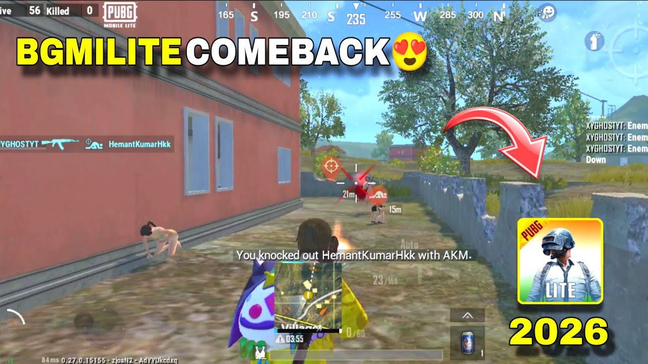 23 KILLS 🥶 BGMI LITE 2026 🔥 PUBG LITE SOLO VS SQUAD GAMEPLAY 😍 BGMI LITE COMEBACK 🥳 NEW UPDATE 
