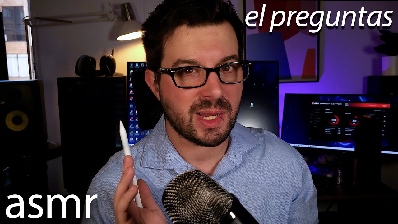 asmr PREGUNTANDOTE COSAS PARA DORMIRTE (preguntas incomodas)