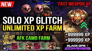 BO7 Zombies ★ NEW Unlimited XP Glitch! Solo Pile Up Glitch (After Patch)