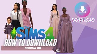 How to Download Mods & Custom Content. Sims 4.