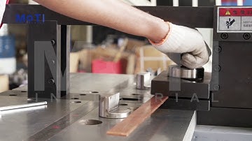 Horizontal/Flat Bending of Busbar Machine MOTI-30-3NC/50-3NC/80-3NC