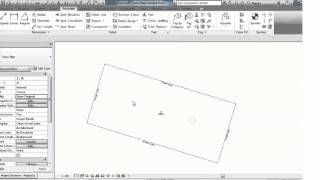 Property Line Bearing Distance Tag and Property Lot Area Tag