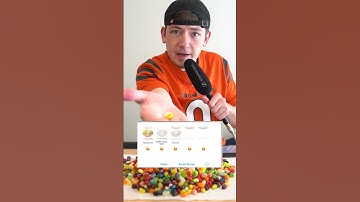 Guessing random Jelly Bean flavor combos...NOT EASY 😂💥  #shorts