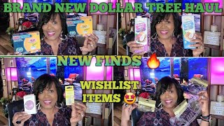 BRAND NEW DOLLAR TREE HAUL* NEW FINDS * NAME BRANDS * WISHLIST ITEMS FOUND YAY  32324