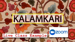 Perfect Way to Make Kalamkari Design From Photo| Live Class | Textile Designing | Photoshop Tutorial