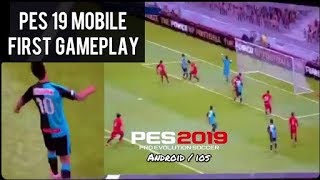 Pes 2019 Android Official Gameplay By Konami From Japan 💥 screenshot 3