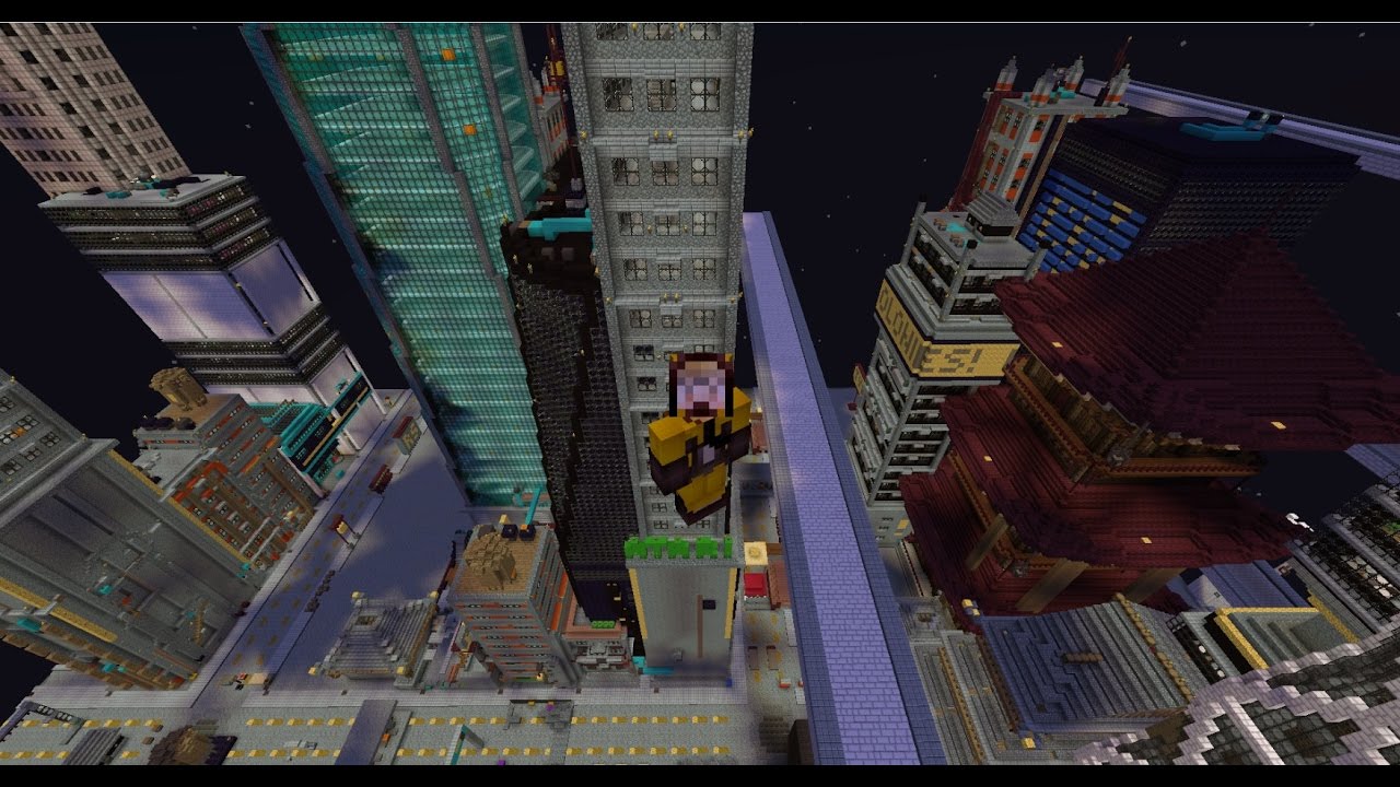 Карта киберпанк майнкрафт
