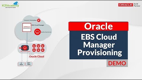 Oracle EBS cloud Manager Provisioning | K21Academy