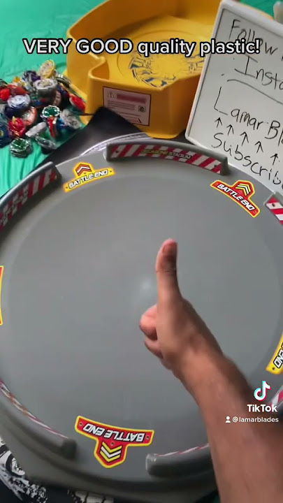 GIANT BEYBLADE STADIUM! (Beyblade Decagon Stadium)