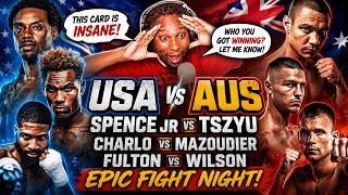 LIVE: Errol Spence Jr vs Tim Tszyu FULL Fight Breakdown, Prediction & Reaction | Who Wins?