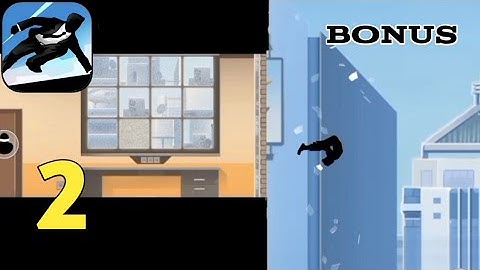 Vector - Gameplay Walkthrough Part 1 - Downtown Bonus Level 1 - 9 3 stars(iOS, Android)
