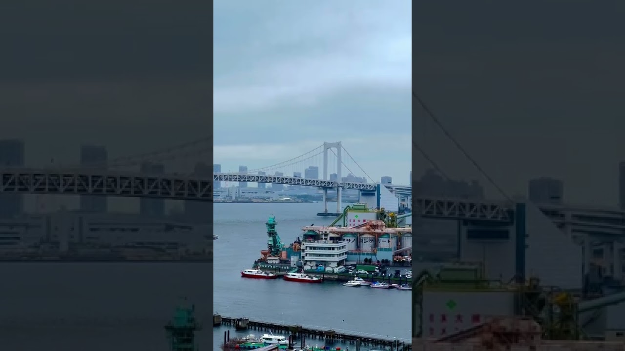Rainbow Bridge 🌉 Tokyo today