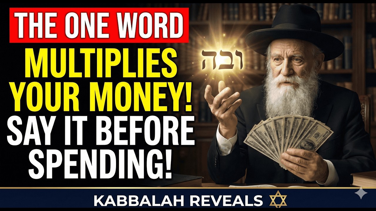 🔥Rabbi Reveals: The ONE Word You Must Say Before Spending Money — Multiplies It 10X | Kabbalah