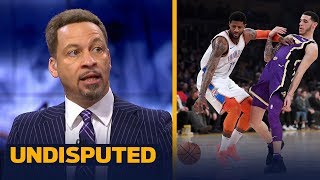 Chris Broussard reacts to the Lakers' 107-100 loss to the OKC Thunder | NBA | UNDISPUTED