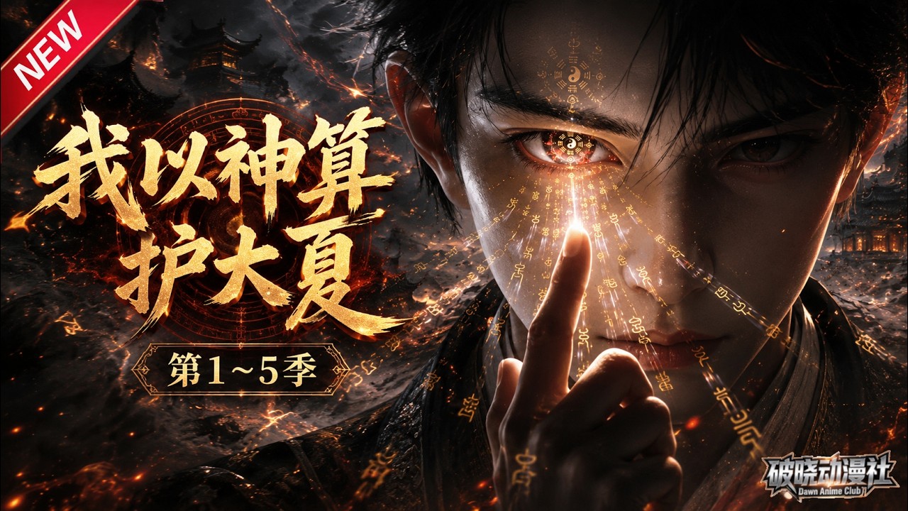 MULTISUB📢新番上线《我以神算护大夏》第1~5季丨身怀预知卦术看穿灾劫,损耗寿元奔走救国,踏险地斩兽守护苍生!#最新漫剧 #破晓动漫社