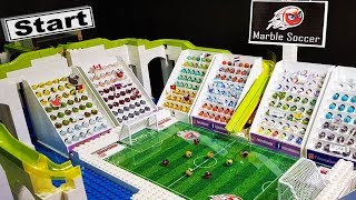 Marble Soccer Tournament: 16 Football teams - Marble games