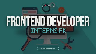 Frontend Internship Interns-Pk || HTML & HTML5 || Live Stream # 01
