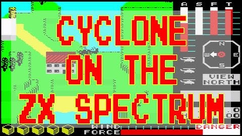 Cyclone on the ZX Spectrum from Vortex Software (1985)