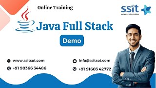 Java Full Stack Training Demo || SSIT Software Online Training @05/06/2023
