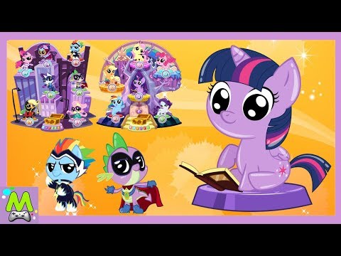 Видео: My Little Pony: Мини-Пони.Чемпионат в Школе Дружбы.Вся Коллекция Пони Открыта.Мультик Игра