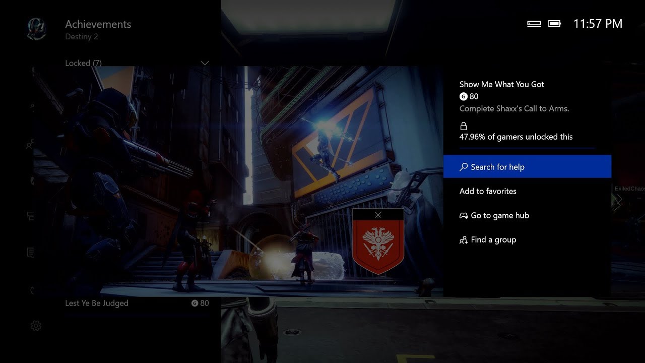 Destiny 2: Show Me What You Got Achievement guide
