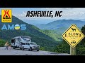 Asheville KOA and Museum of Science.
