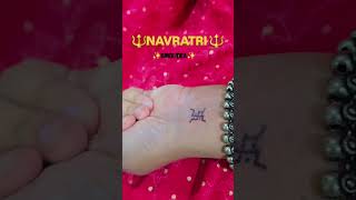 Navratri bindi idea..Dakla2#revatikale#navratri#navratrispecial#bindi idea #trendingsong #trending