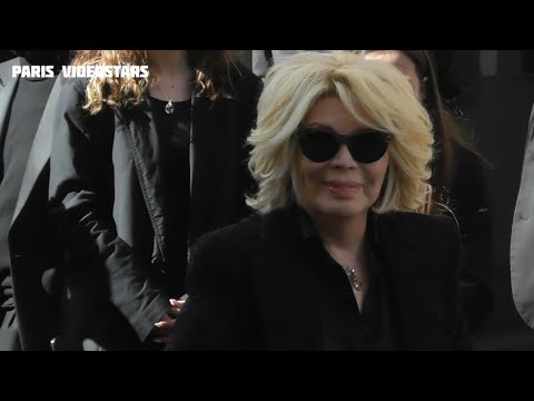 Amanda Lear @ Paris Fashion Week 4 march 2026 show Balmain 
