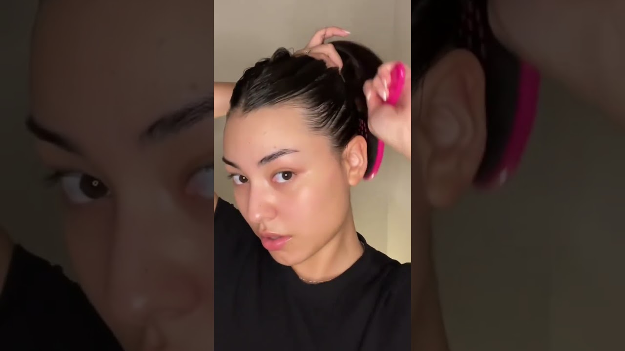 How to do a bun with short hair! ? #shorthairstyles