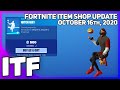 Fortnite Item Shop *NEW* WITCH WAY EMOTE AND MORE! [October 16th, 2020] (Fortnite Battle Royale)