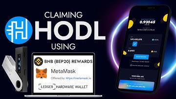Claiming Hodl Rewards Using MetaMask Browser Extension and Ledger Hardware Wallet