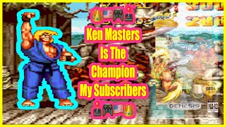 Street Fighter 2 - Special Champion Edition - Ken Masters 30th Anniversary Playthrough Sega Genesis