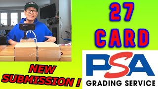 NEW 27 SPORTS CARD PSA SUBMISSION REVEAL! #sportscards #psagradedcards #psagrading #psacard
