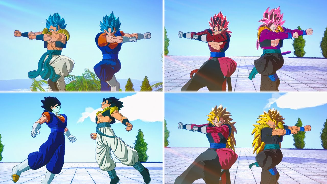 Vegito & Gogeta Fusions - Dragon Ball Sparking Zero Mods