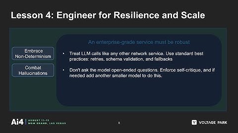 The Fast Lane to AI: Engineer for Resilience and Scale | Lesson 4