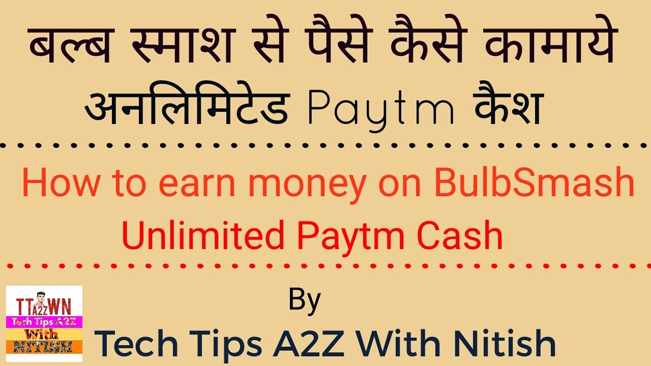 How to earn money on bulb Smash new tricks//fast earnings...