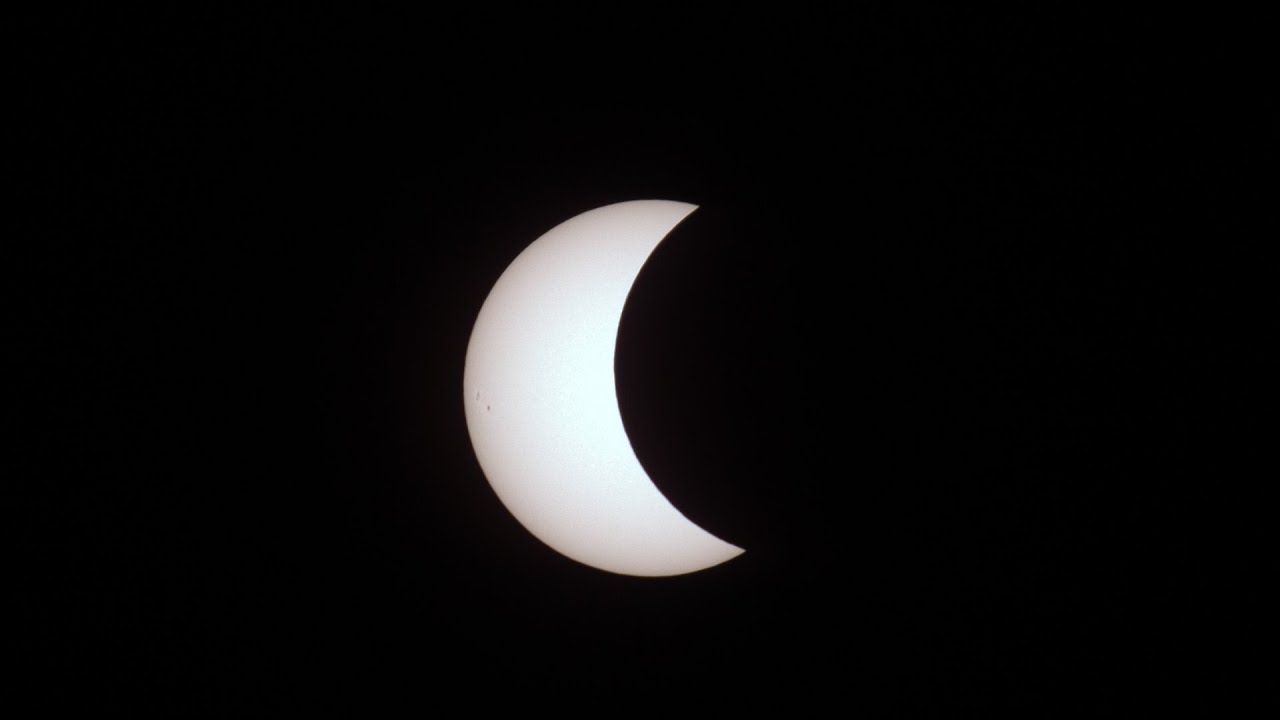 2025 March 29th - Partial Solar Eclipse visible from the UK - YouTube