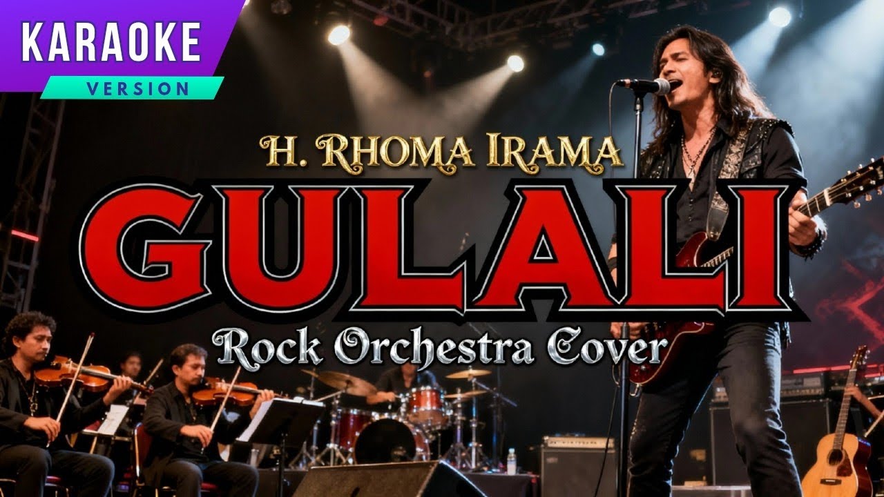 Gulali Karaoke - H. Rhoma Irama (Rock Orchestra Cover) Karaoke Version
